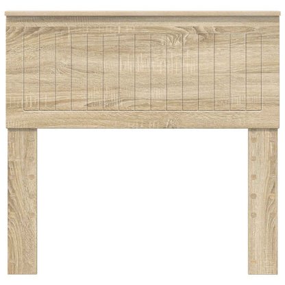 vidaXL Headboard Sonoma Oak Engineered wood