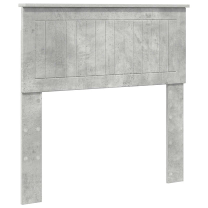 vidaXL Headboard Concrete Grey Engineered wood