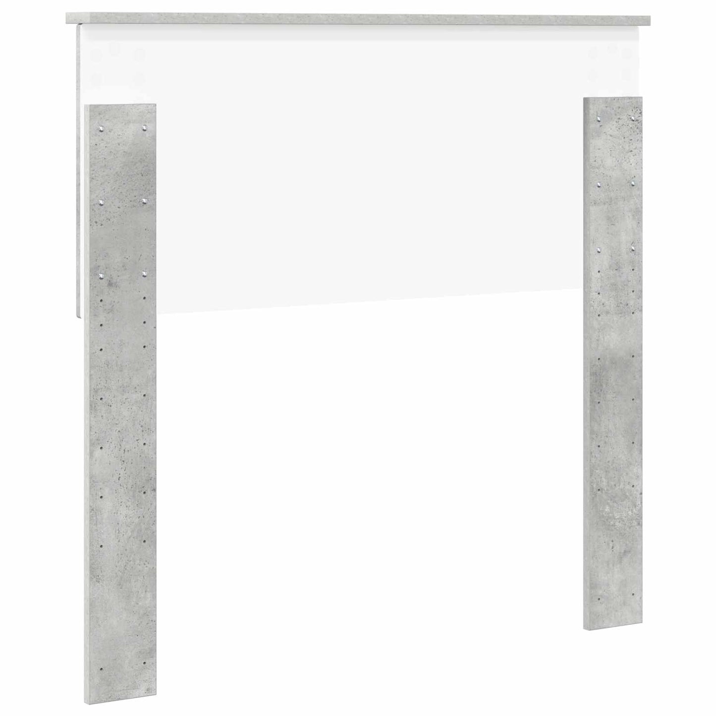 vidaXL Headboard Concrete Grey Engineered wood
