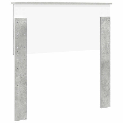 vidaXL Headboard Concrete Grey Engineered wood