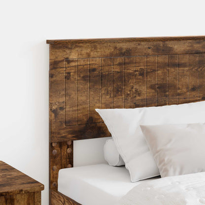 vidaXL Headboard Smoked Oak Engineered wood