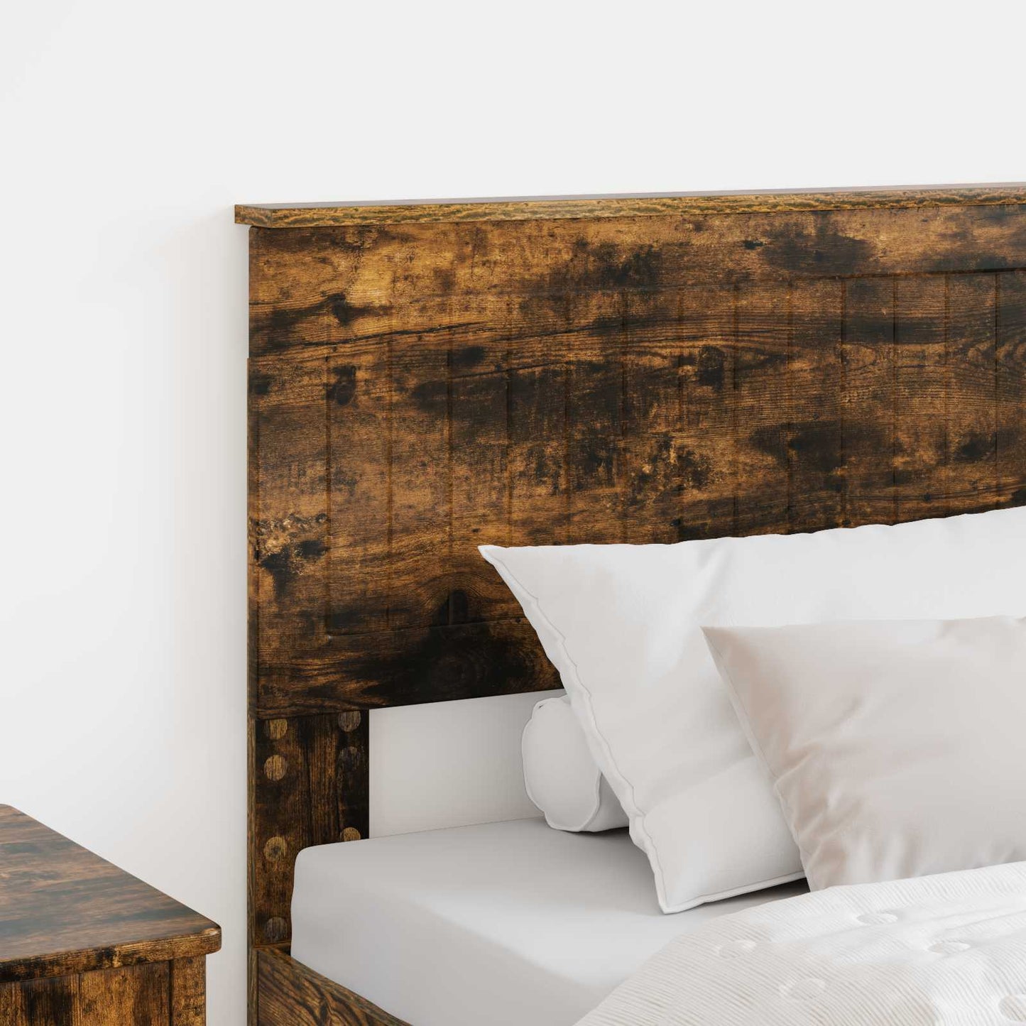 vidaXL Headboard Smoked Oak Engineered wood