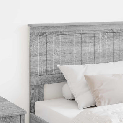 vidaXL Headboard Grey Sonoma Engineered wood