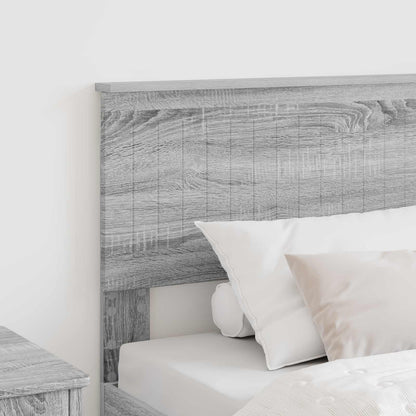 vidaXL Headboard Grey Sonoma Engineered wood