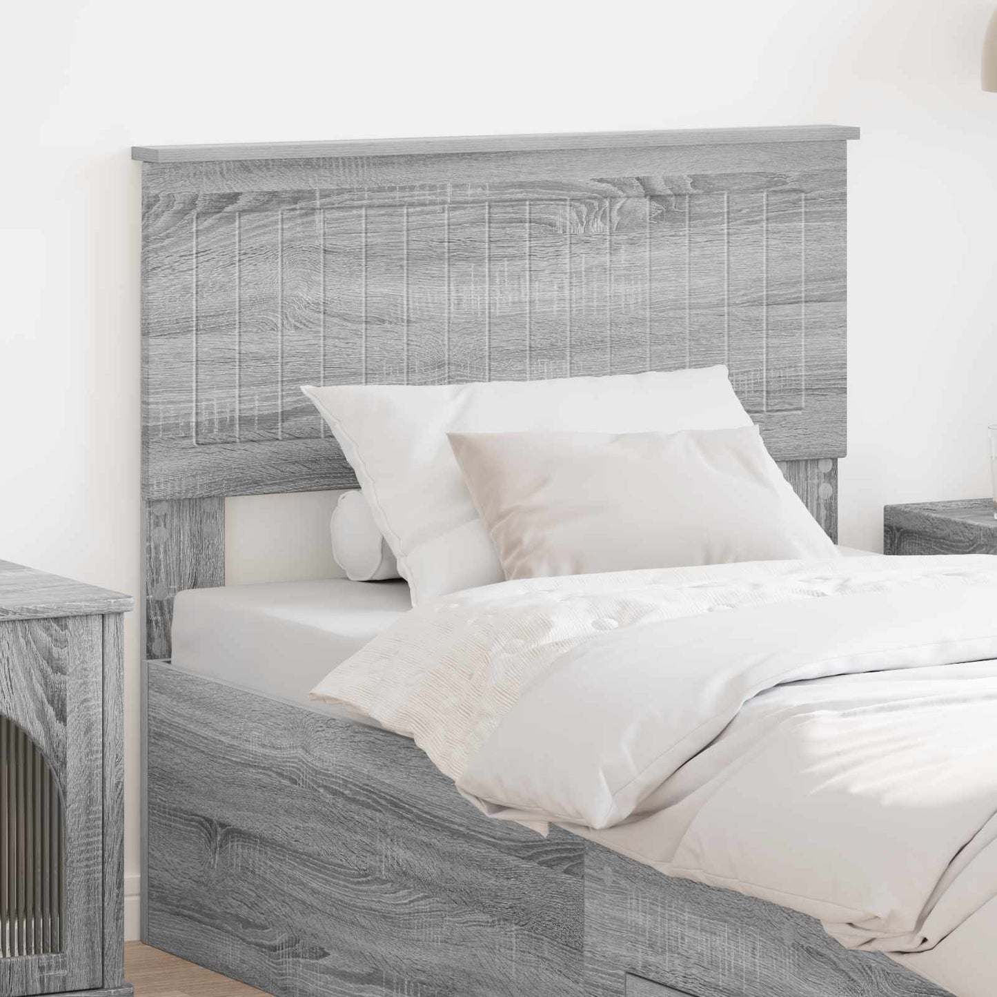 vidaXL Headboard Grey Sonoma Engineered wood