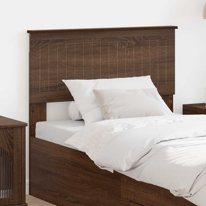 vidaXL Headboard Brown Oak Engineered wood