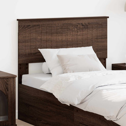 vidaXL Headboard Brown Oak Engineered wood