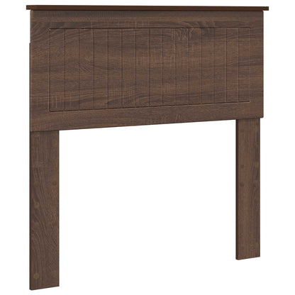 vidaXL Headboard Brown Oak Engineered wood