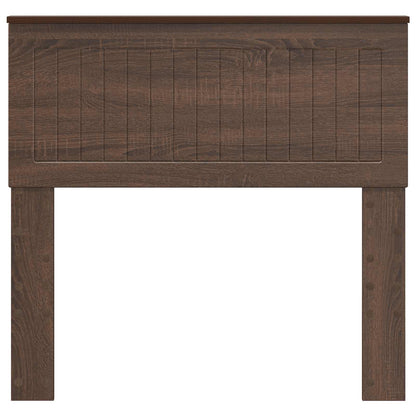 vidaXL Headboard Brown Oak Engineered wood