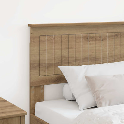 vidaXL Headboard Artisan Oak Engineered wood
