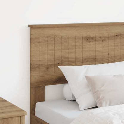 vidaXL Headboard Artisan Oak Engineered wood