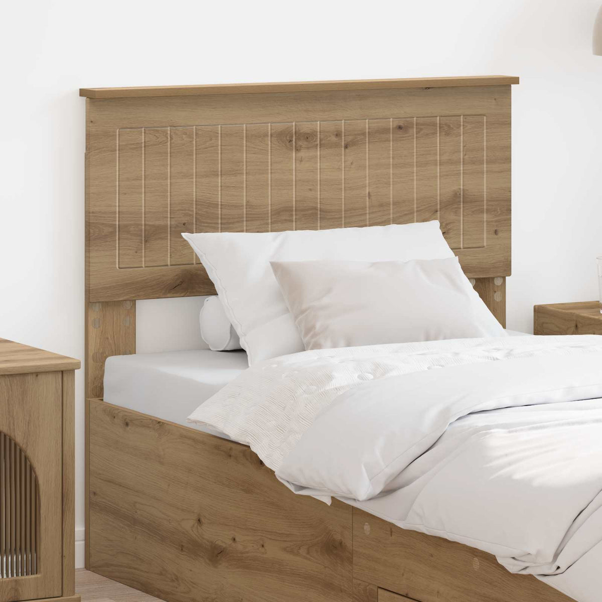 vidaXL Headboard Artisan Oak Engineered wood