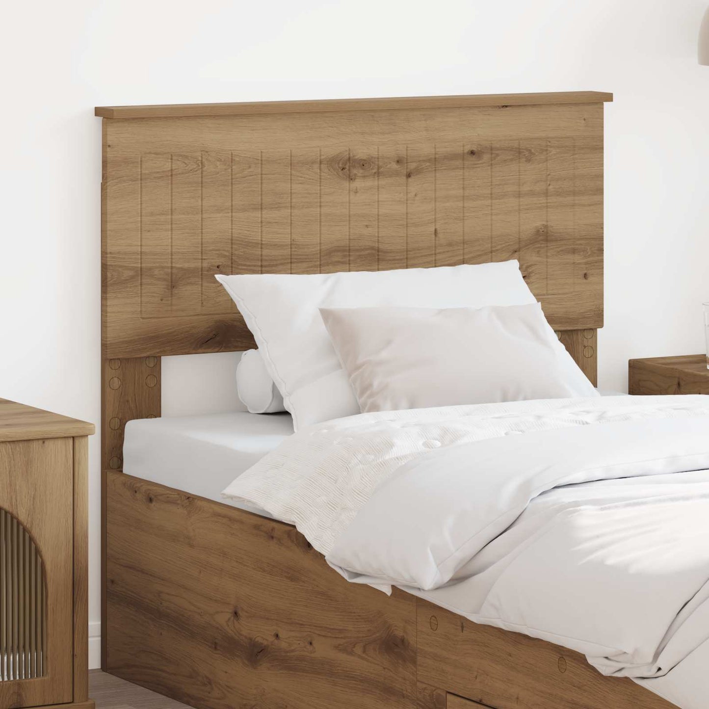 vidaXL Headboard Artisan Oak Engineered wood