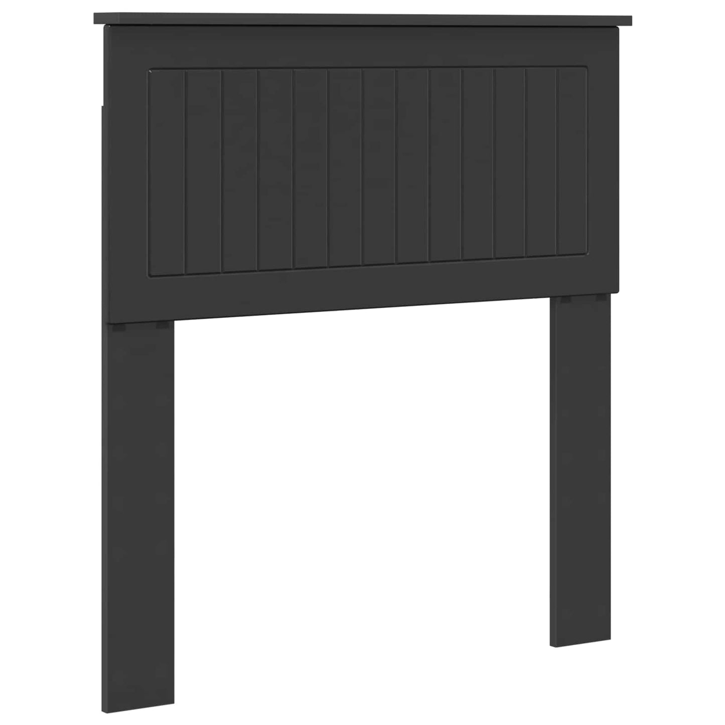 vidaXL Headboard Black Oak Engineered wood