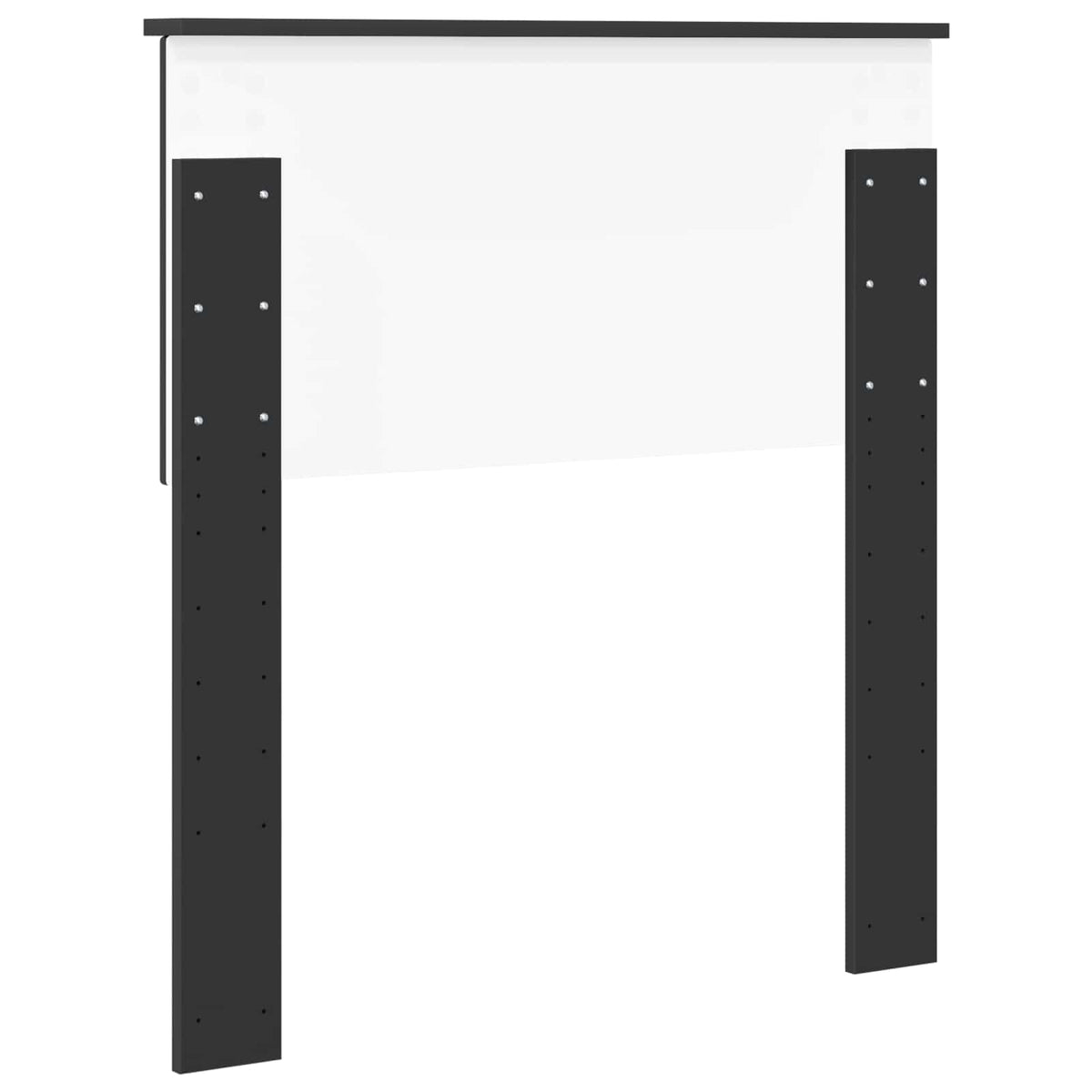vidaXL Headboard Black Engineered wood