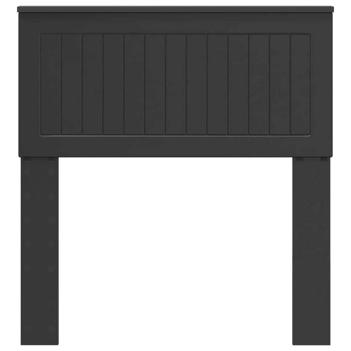 vidaXL Headboard Black Engineered wood