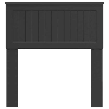 vidaXL Headboard Black Oak Engineered wood