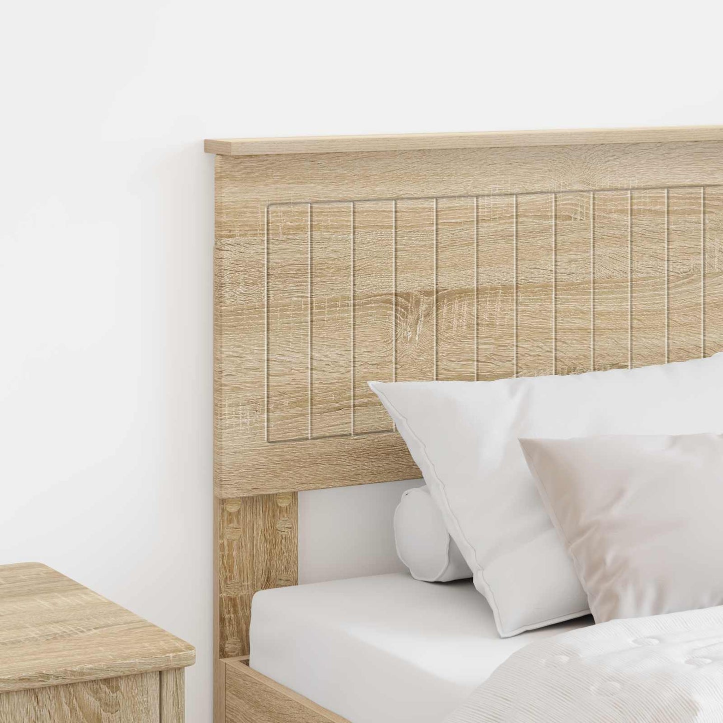 vidaXL Headboard Sonoma Oak Engineered wood