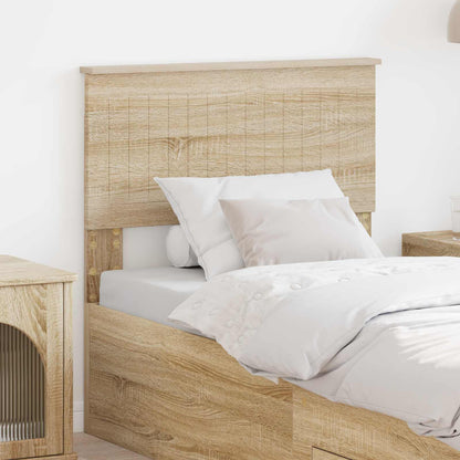 vidaXL Headboard Sonoma Oak Engineered wood