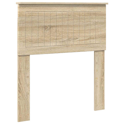 vidaXL Headboard Sonoma Oak Engineered wood