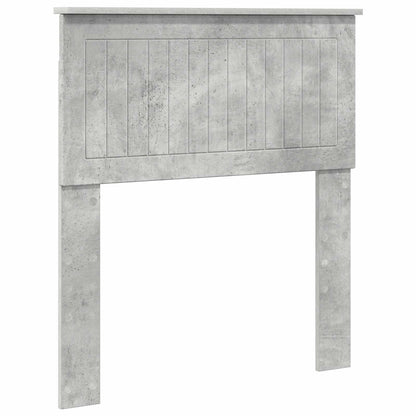 vidaXL Headboard Concrete Grey Engineered wood