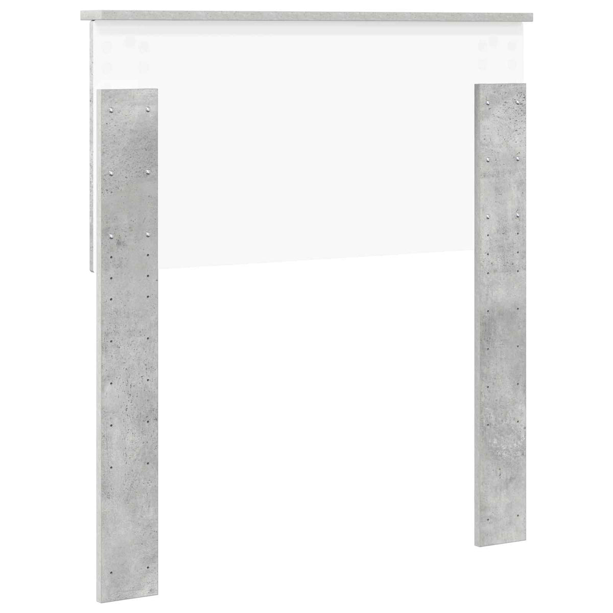 vidaXL Headboard Concrete Grey Engineered wood