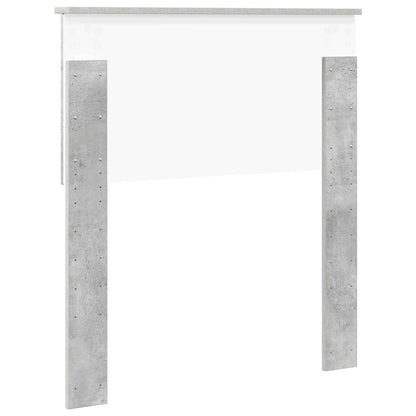 vidaXL Headboard Concrete Grey Engineered wood