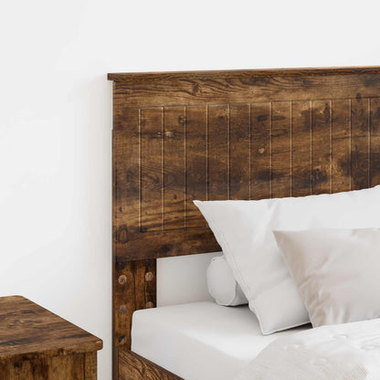 vidaXL Headboard Smoked Oak Engineered wood