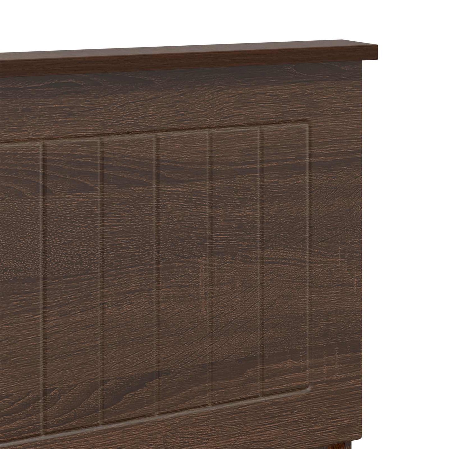 vidaXL Headboard Brown Oak Engineered wood