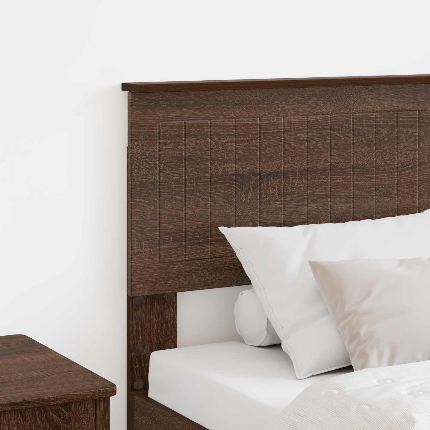 vidaXL Headboard Brown Oak Engineered wood