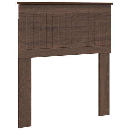 vidaXL Headboard Brown Oak Engineered wood