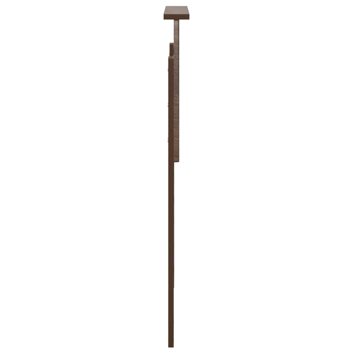vidaXL Headboard Brown Oak Engineered wood