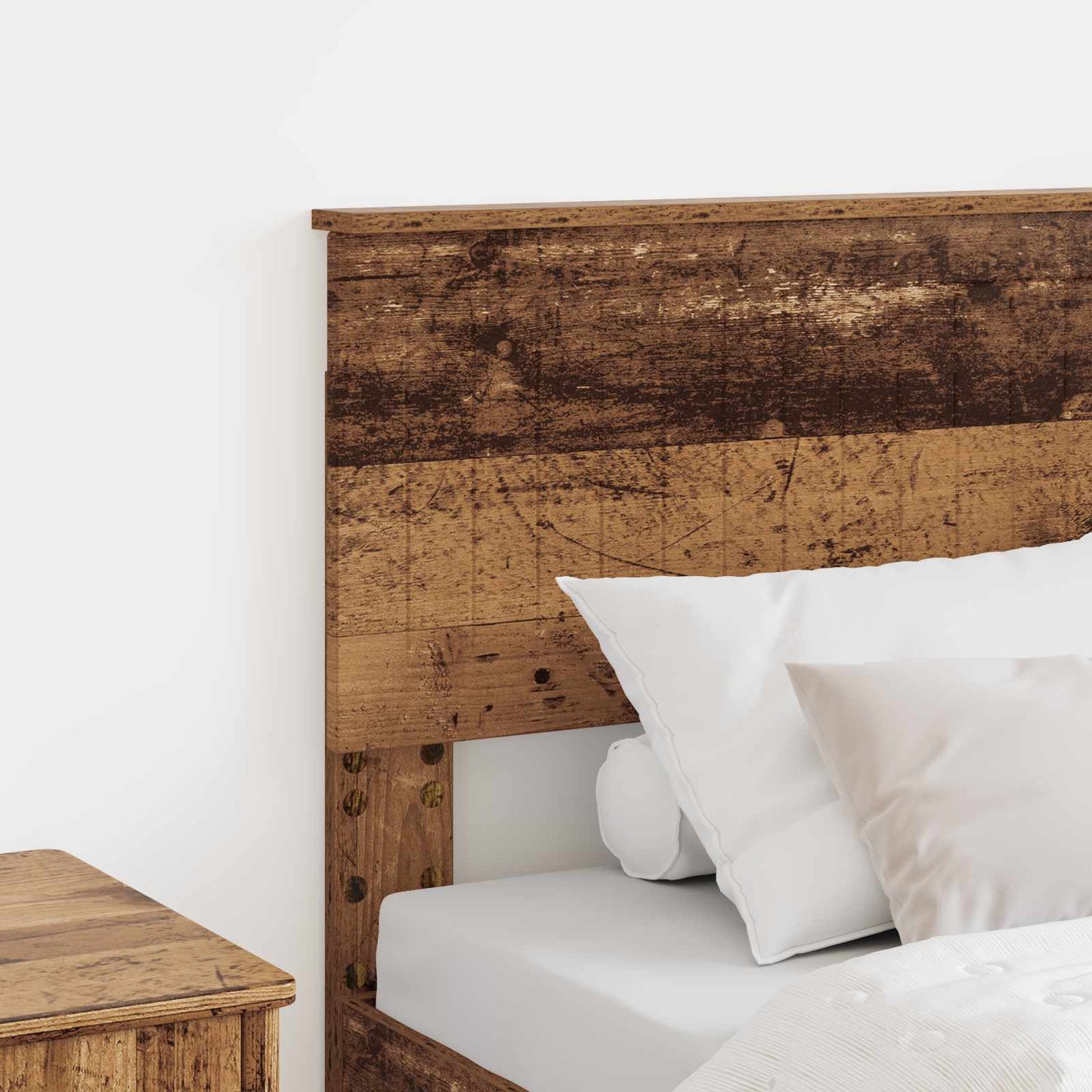 vidaXL Headboard Old Wood Engineered wood