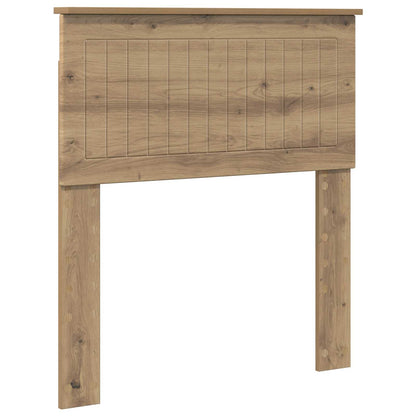vidaXL Headboard Artisan Oak Engineered wood