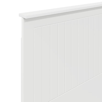 vidaXL Headboard White Engineered wood