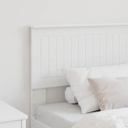 vidaXL Headboard White Engineered wood