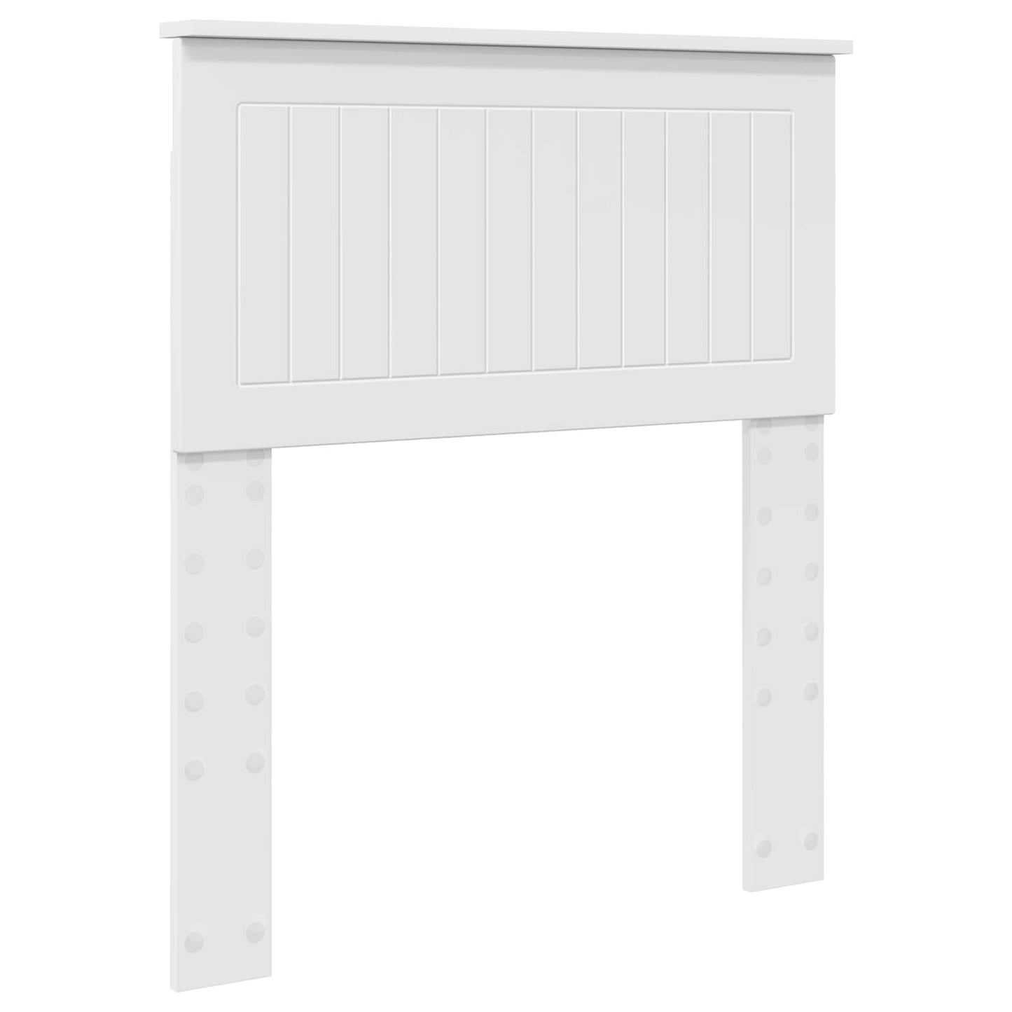 vidaXL Headboard White Engineered wood