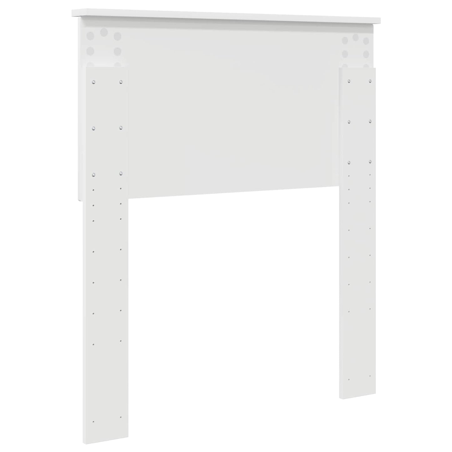 vidaXL Headboard White Engineered wood