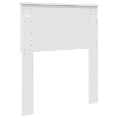 vidaXL Headboard White Engineered wood