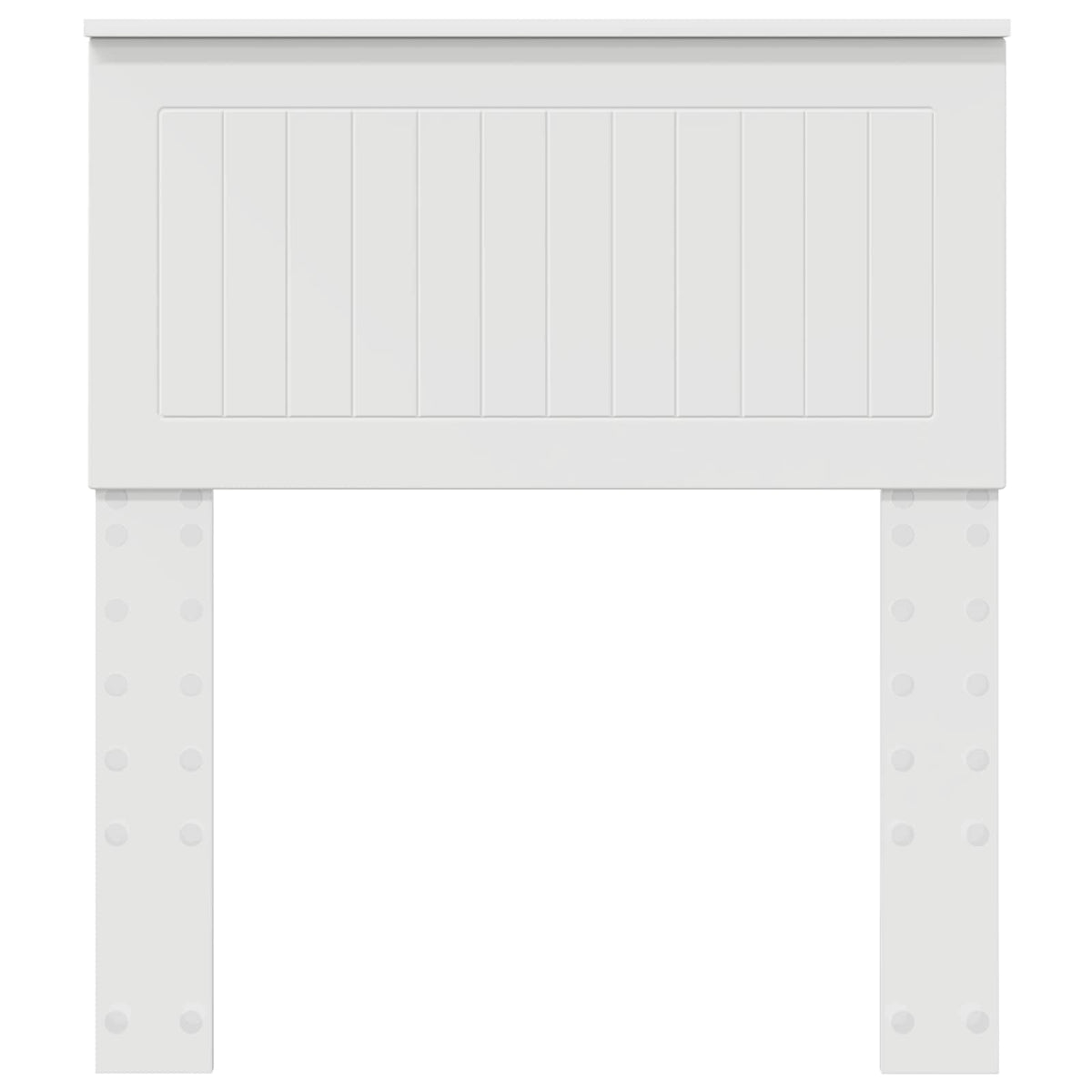 vidaXL Headboard White Engineered wood