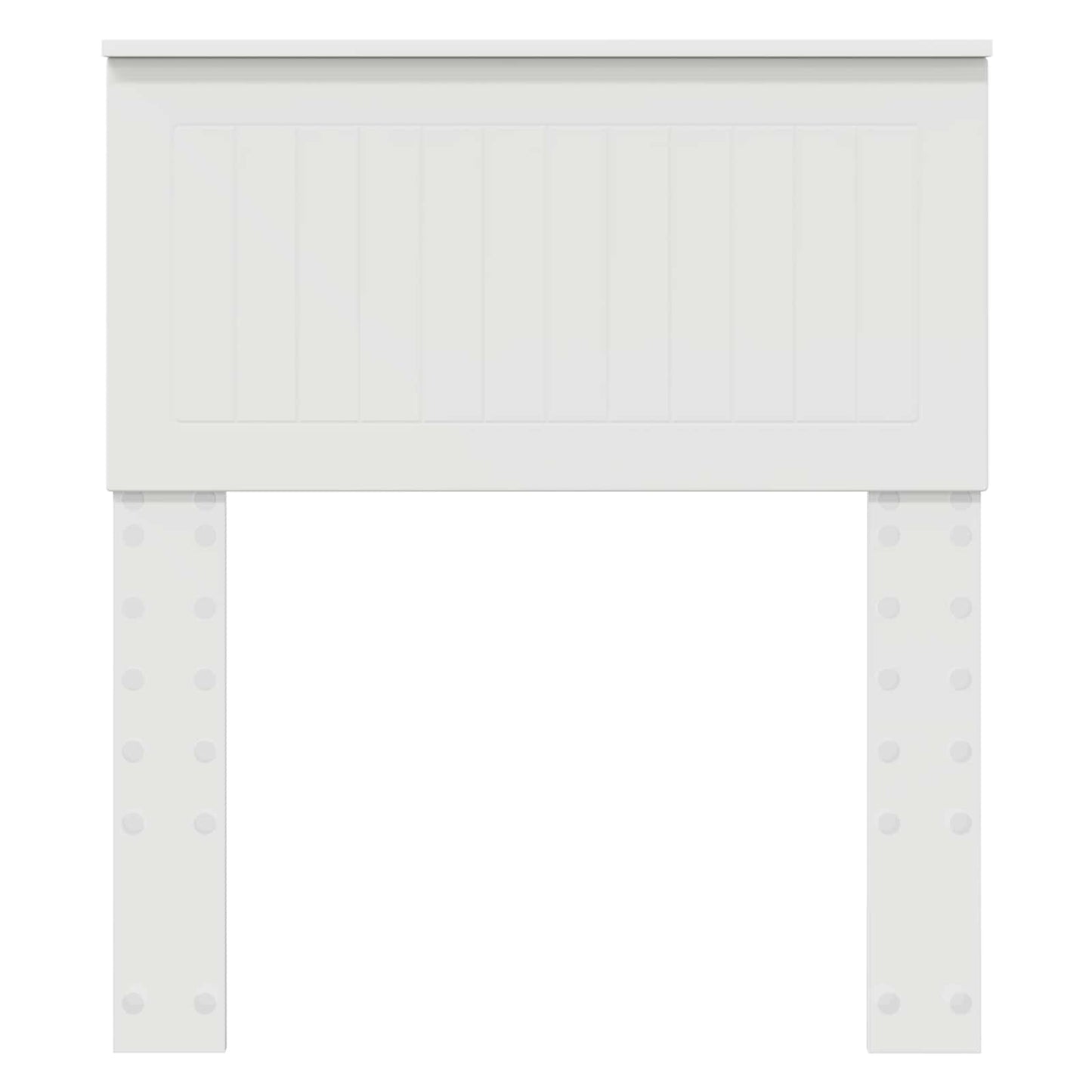 vidaXL Headboard White Engineered wood