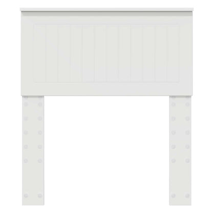 vidaXL Headboard White Engineered wood