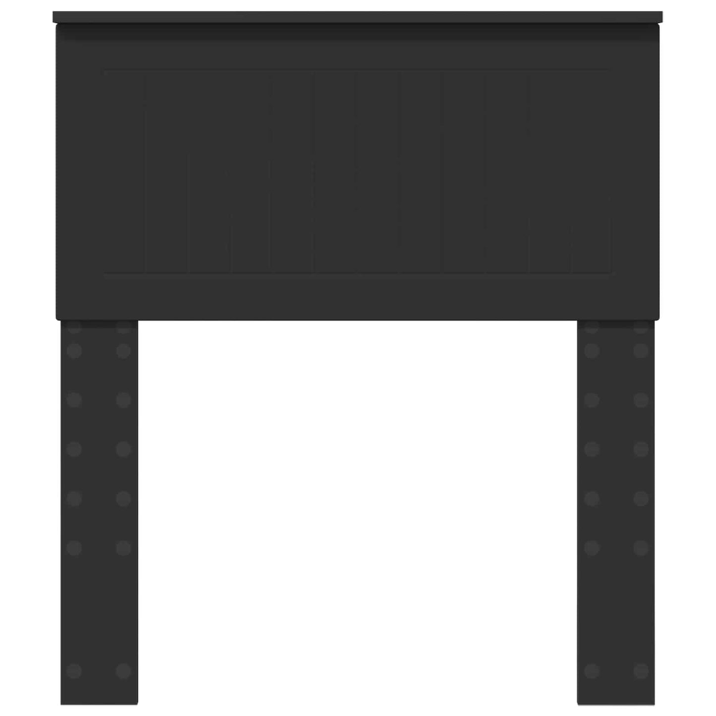 vidaXL Headboard Black Oak Engineered wood