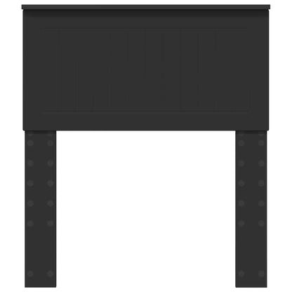 vidaXL Headboard Black Oak Engineered wood