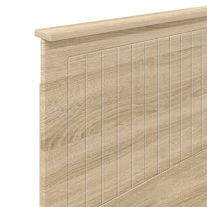 vidaXL Headboard Sonoma Oak Engineered wood
