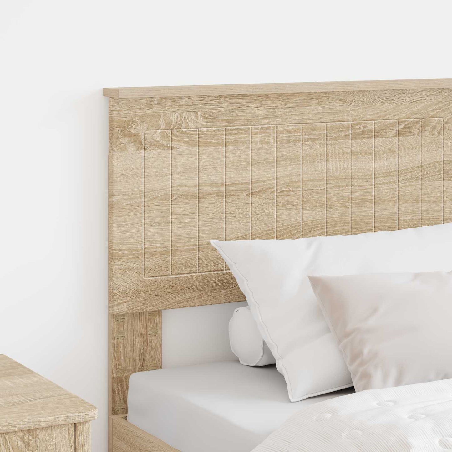 vidaXL Headboard Sonoma Oak Engineered wood