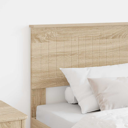 vidaXL Headboard Sonoma Oak Engineered wood