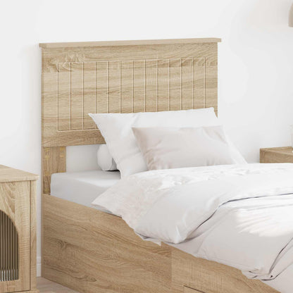 vidaXL Headboard Sonoma Oak Engineered wood
