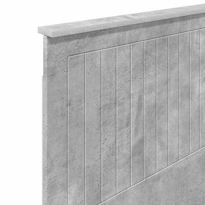 vidaXL Headboard Concrete Grey Engineered wood