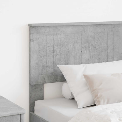 vidaXL Headboard Concrete Grey Engineered wood